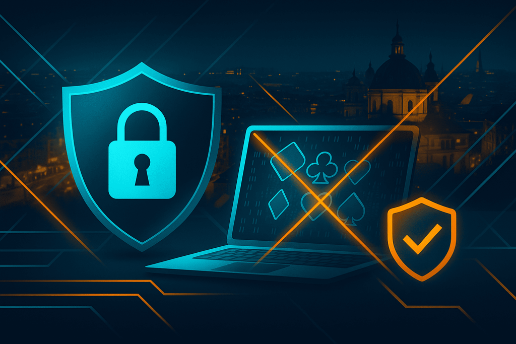 иллюстрация о кибербезопасности в онлайн-казино